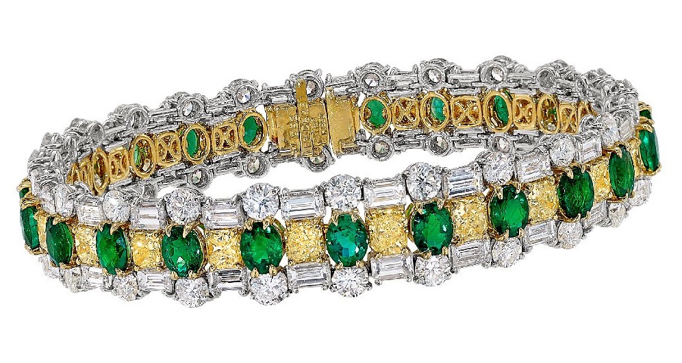 Zambian Oval Emerald Bracelet